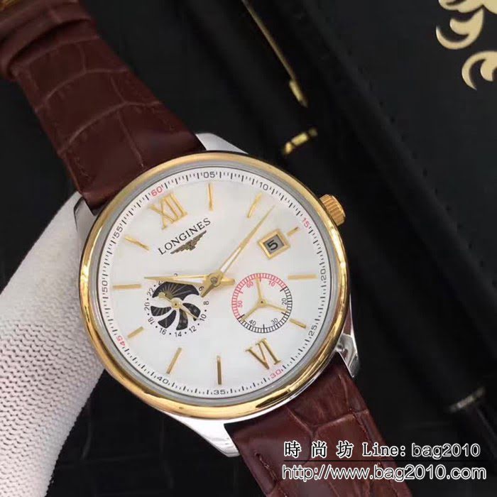 LONGINES浪琴 全自動機械 男士腕表 WSS0901